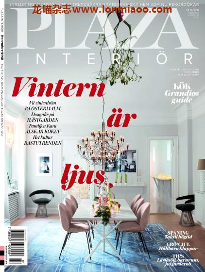 [瑞典版]Plaza Interior 室内设计 PDF电子杂志 2021年12月刊